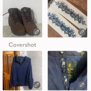 Tim’s🥾11+Bobby Jones💧resistant💯%Silk Shell/💯% Rayon XL+2🐉decals